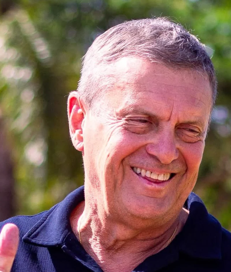 Paulo Augusto Pimenta sorrindo